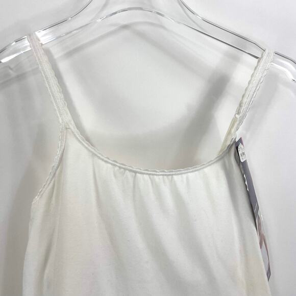 VANITY FAIR White Built In Bra Camisole Tank Top - Picture 11 of 14